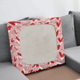 thumbnail image 3 of Renewold Red Heart Graffiti Sofa Seat Cushion Slipcover Elastic Soft Couch Slipcover Spandex Separate Armchair Slipcover Pet Friendly for Living Room Home Valentines Day Decor, S, 3 of 5