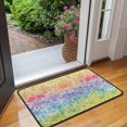 thumbnail image 2 of Pioneer Flower Floral Print Pattern Door Rugs,Washable Non Slip Door Mats Indoor,Decorative Door Mats,Entry Mat Indoor for Entrance,Bedroom,Kitchen,Bathroom,30"x17", 2 of 6