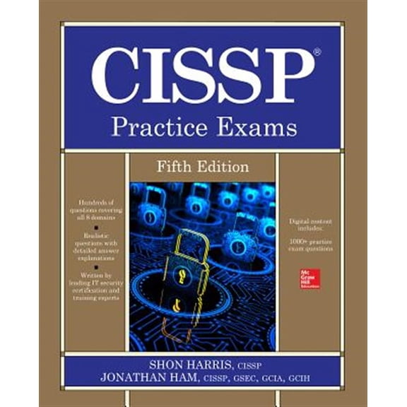 Pre-Owned Cissp Practice Exams, Fifth Edition (Paperback) 1260142671 9781260142679