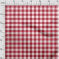 thumbnail image 2 of oneOone Cotton Poplin White Fabric Gingham Check Sewing Fabric By The Yard Printed Diy Clothing Sewing Supplies 56 Inches Wide, 2 of 4