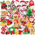 thumbnail image 1 of Parches termoadhesivos AUGSUN Christmas, 60 unidades, diseño de Papá Noel, 1 of 7