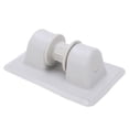 thumbnail image 2 of Poulie de Navire, Rouleau d'Ancrage Installation Simple Matériaux en Plastique PVC Inodore Sûr Utilisation Durable pour Bateaux en Caoutchouc pour Bateaux de Pêche pour Extérieur Gris, 2 of 8