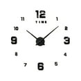 thumbnail image 2 of DIY Wall Clock Frameless 3D Mirror Wall Clock Large Mute, 2 of 8