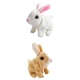 thumbnail image 1 of Peluche de Exhibición de Simulación de Juguete de Conejo Flurfy 2 Piezas Baoblaze Juguetes eléctricos de conejito, 1 of 8
