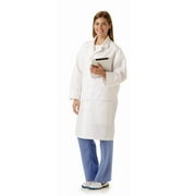 Unisex Staff Length SilverTouch Antimicrobial Lab Coat with Tablet sized Pocket