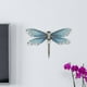 thumbnail image 5 of 2 Piezas Coloridas Libélulas Colgantes Mariposas Pared Decoración Cocina Decoración Colco Arte de la pared de la libélula, 5 of 7