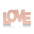 thumbnail image 2 of Bouclair Pink Love Letter Sign with LED Lights, 2 of 7