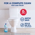 thumbnail image 5 of Lysol Toilet Bowl Cleaner Clinging Gel, OXI Action, Sanitizing Bathroom Cleaner and Toilet Bowl Stain Remover, Bleach Free, 24 fl oz (2 Pack), 5 of 9