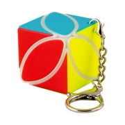QIYI Puzzle Cube Keychain - Key Ring Cube (Ivy)
