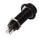 thumbnail image 5 of Conector roscado para guitarra eléctrica, conector roscado para guitarra, conector de salida de guitarra de repuesto, clavija final de salida de guitarra, respuesta rápida, 5 of 12