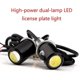 thumbnail image 5 of 1Pair Universal Motorcycle LED Mini Turn Signal Eagle Eye Shape Turn Indicators, 5 of 5