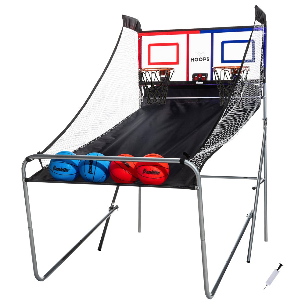 Franklin Sports Arcade Indoor Basketball Shootout Game Foldable 60