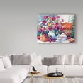 thumbnail image 3 of Trademark Fine Art 'Time For Tea Flowers' Canvas Art by Barbara Mock, 3 of 3