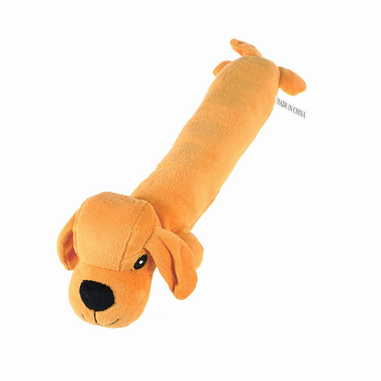 Squeaky sausage 2024 dog toy