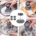 thumbnail image 2 of Soap Dispensing Dish Brush â Kitchen Scrub Brush with Built-in Soap Dispenser Without soap, Replaceable Nylon Bristles, Non- Handle for Cleaning Dishes, Pots, Pans & Sinks,1 handle+5 brushes, 2 of 9