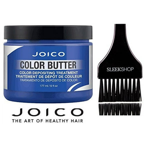 Joico Hair Color Hair Color Intensity Color Butter Color Depositing Treatment (W/ Sleek Brush) Blue