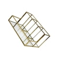 thumbnail image 2 of Youkk GoldFrameGlassCosmeticBox Miroir Eyeliner Présentoir Salle de Bain, 2 of 6