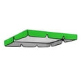 thumbnail image 1 of Housse de Remplacement pour Balancelle 190T pour Siège 2 Ou 3 Places Jardin Imperméable, 1 of 10