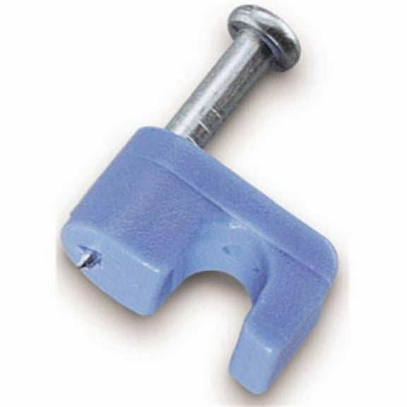 PTP-25T Blue CAT 5 Single Nail Cable Staple, 25 Pack