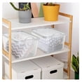 thumbnail image 6 of YfulYde 55 Qt Lidded Containers Stackable Storage Box with Handles, 6 Pack, Clear, 6 of 9