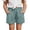 a-Light Green217, variant on FINALGANG Girls Kids Solid Colro Elastic Waist Casual Shorts With Pockets Lightweight Breathable Summer Shorts For Daily Playwear Beach Grey 10-11 Years
