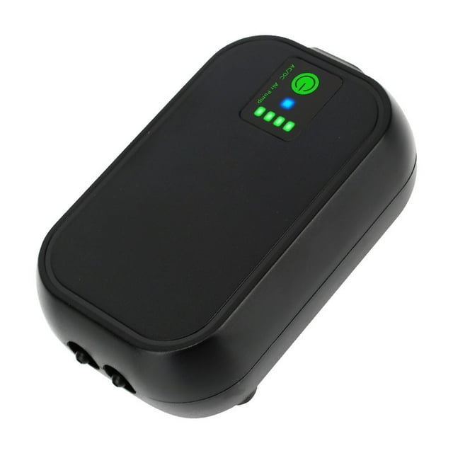 Lithium Battery Powered Portable Aquarium Air Pump for Fish Tank, USB Rechargeable Aquarium Bubbler Aerator for Outdoor Fishing, Power Outages and Emergency