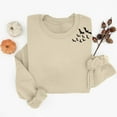 thumbnail image 4 of Sweatshirts for Women Halloween Sweatshirts Printed Round Neck Long Sleeved Sweatshirts,Womens Sweatshirtss Beige, 4 of 4
