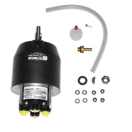 Hydraulic Helm Front Mount Uflex 1.7 Cubic Inch W/O Bezel 28 cc Pro #: UP28 X-Ref #: UP28FM