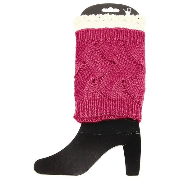 "Falari Women Crochet Knitted Leg Warmer"