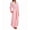 Pink, variant on Women's Amanda Rich 207-37 Velour Wrap Robe (Black XS)