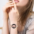 thumbnail image 4 of KOMI 20mm Watch Band Compatible with Samsung Galaxy Watch 5/5 pro/Galaxy Watch 4 40mm 44mm/Watch 4 Classic 42/46mm, Stainless Steel Metal for Samsung Galaxy Strap Women Men Rose Gold/White, 4 of 7