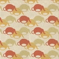 thumbnail image 1 of Ahgly Company Machine Washable Indoor Square Transitional Khaki Gold Area Rugs, 5' Square, 1 of 7