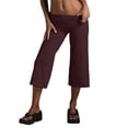 thumbnail image 5 of Tanghaowl Women's Pants, Women Casual Capri Pants High Waist Straight Leg Lifting Workout Yoga Stretchy Wide Trousers for Gym Running XL, 5 of 9