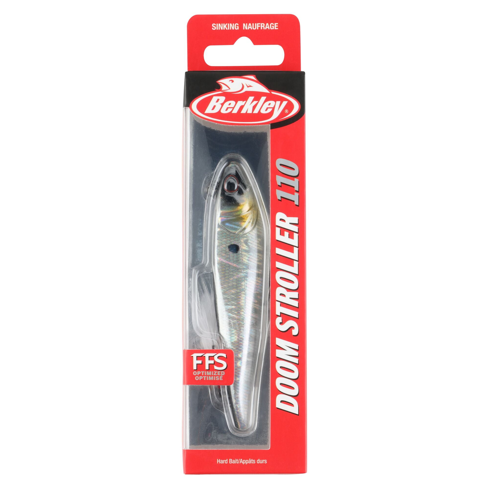 Berkley Doom Stroller Fishing Lure, 4.3 in, Shad (1-count)