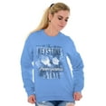 thumbnail image 5 of Pennsylvania PA State Flower Souvenir Women Crewneck Sweatshirt Brisco Brands S, 5 of 6