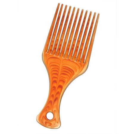 Peigne en plastique Peigne Afro cheveux Pic Peigne cheveux fourche coiffure  Stylisant outil pour homme et femme 