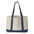 thumbnail image 1 of Liberty Bags Natural/ Navy 2241 One Size, 1 of 3