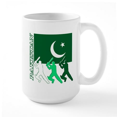 

CafePress - Cricket Pakistan Large Mug - 15 oz Ceramic Large White Novelty Mug