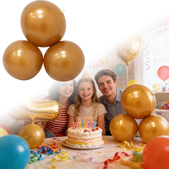 Arche de Ballons Gonflables Réutilisables 3 Pcs Ballons Liés avec Bandes Élastiques Fête Longue Durée pour Anniversaires Mariages & Célébrations (3 Pcs) Drapeaux de Fête sur une Robe d'Événement Extérieur