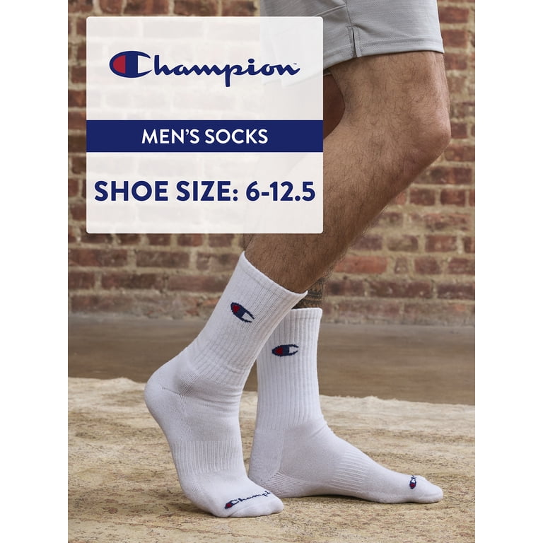 Champion Men's Ankle Socks 8-Pack Half Terry Cushion photo 4
