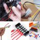 thumbnail image 5 of Terminales de crimpado eléctricos, 280 piezas de terminales de crimpado eléctricos aislados, conectores de crimpado eléctricos, terminales y kits, surtido de conectores redondos, terminales planos,, 5 of 5