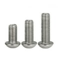 thumbnail image 3 of (4PCS) 304 Stainless Steel Plate Head Hexagonal Empty Screw Round M8x25mm（Hole 4.2mm)., 3 of 5