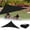 Noir, variante sur LPSSTORE Pare-Soleil Triangulaire Pare-Soleil Blocage 95 % Auvent pour Patio Cour Arrière Jardin Activités Extérieures avec Trousse de Fixation