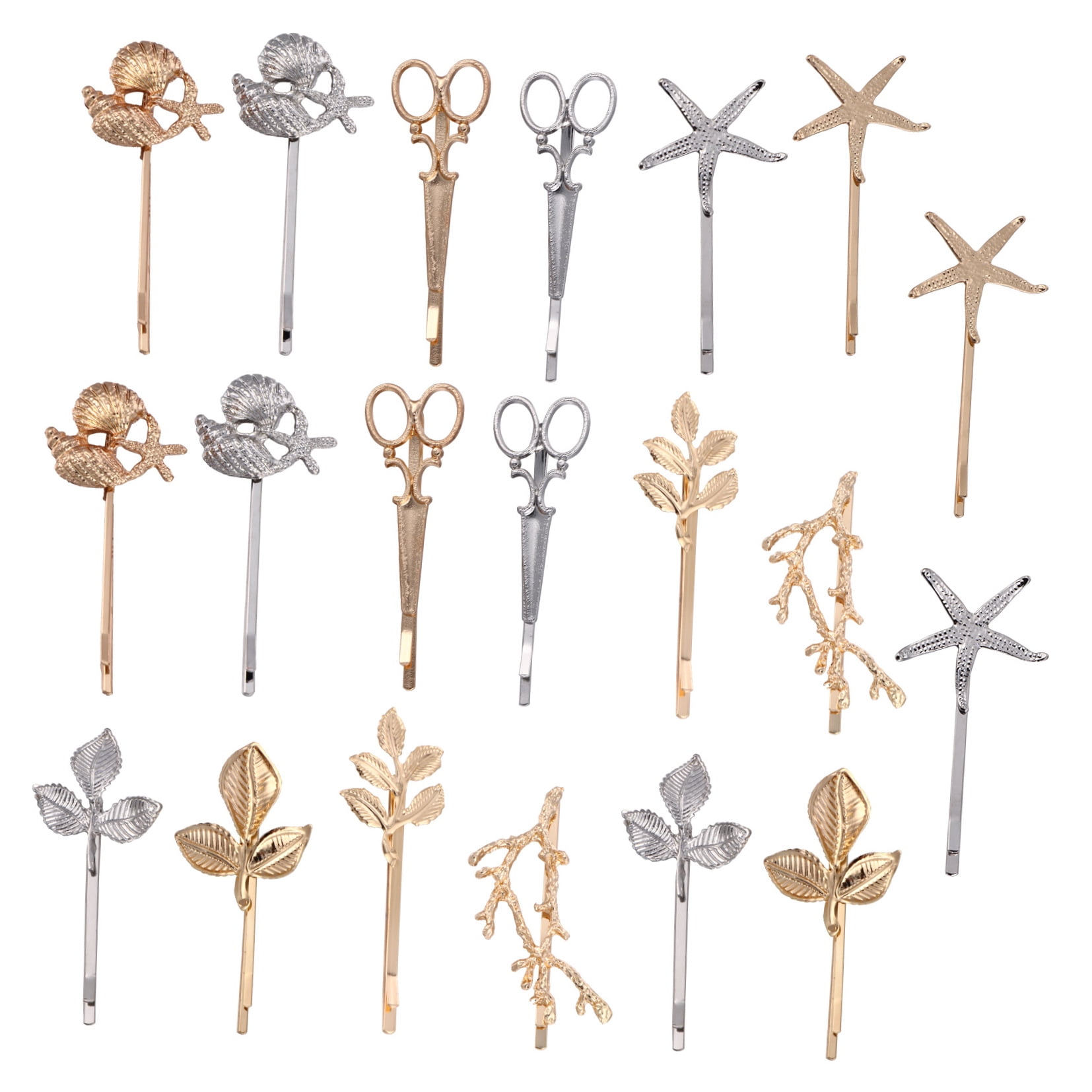 Barrettes Françaises Pour Femmes – Grande Taille, Antidérapantes, Motif Floral – Pour Cheveux Bouclés, Mariage, Sport - 5