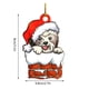 thumbnail image 3 of 1 colgante para interior de coche con forma de perro, adorno navideño para árbol de Navidad., 3 of 3