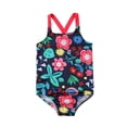 thumbnail image 3 of Maillot de Bain une Pièce Monokini à Imprimé Floral pour Bébé Fille, 3 of 3