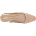thumbnail image 5 of Sam Edelman Connell Cappuccino Pointed Toe Slingback Fashion Flats Shoes (Cappuccino, 5), 5 of 6