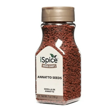 iSpice | Annatto Seed | 7 oz | Gourmet Spice | Kosher | Vibrant Colorant