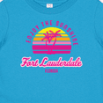 thumbnail image 4 of Inktastic Summer Enjoy the Sunshine Fort Lauderdale Florida in Pink Boys or Girls Baby T-Shirt, 4 of 5