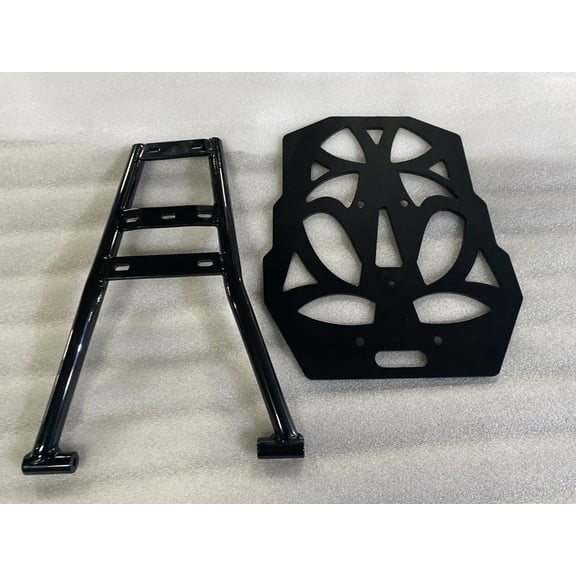 Top Rack Luggage Mount Black For SUZUKI DRZ400S DRZ400SM 2000-2023